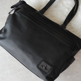 ヴィヴィアン ウエストウッド オーブロゴ レザー 2way ビジネスバッグ ブラック - NEWSED