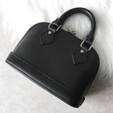 ルイ ヴィトン エピ ナノ・アルマ 2way ミニショルダーバッグ ハンドバッグ ノワール - NEWSED