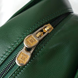 セリーヌ サークルロゴ レザー 2way ハンドバッグ ショルダーバッグ グリーン - NEWSED