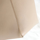 セリーヌ ベルトバッグ ミニ グレインドカーフスキン レザー 2way ハンドバッグ ショルダーバッグ ベージュ - NEWSED