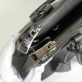 プラダ ガレリア サフィアーノレザー 2way ハンドバッグ ショルダーバッグ グレー - NEWSED