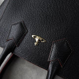 ヴィヴィアン・ウエストウッド オーブ レザー 2way ミニ ハンドバッグ / ショルダーバッグ ブラック - NEWSED