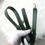 セリーヌ サークルロゴ レザー 2way ハンドバッグ ショルダーバッグ グリーン - NEWSED