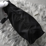 プラダ テスートナイロン / サフィアーノレザー 三角プレート 2way ハンドバッグ ショルダーバッグ ブラック - NEWSED