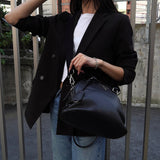 プラダ サフィアーノ レザー 2way トートバッグ ショルダーバッグ ブラック - NEWSED