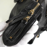 バレンシアガ ザ・シティ レザー 2way ハンドバッグ ショルダーバッグ ブラック - NEWSED