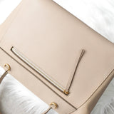 セリーヌ ベルトバッグ ミニ グレインドカーフスキン レザー 2way ハンドバッグ ショルダーバッグ ベージュ - NEWSED