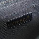シャネル ココマーク ワイルドステッチ カーフスキン 2way チェーンショルダーバッグ ハンドバッグ ブラック - NEWSED