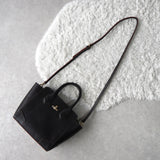 ヴィヴィアン・ウエストウッド オーブ レザー 2way ミニ ハンドバッグ / ショルダーバッグ ブラック - NEWSED