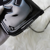 シャネル ノベルティ ココマーク パテントレザー 2way チェーン ショルダーバッグ ブラック - NEWSED