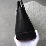 ヴィヴィアン・ウエストウッド オーブ レザー 2way ミニ ハンドバッグ / ショルダーバッグ ブラック - NEWSED