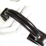 ロエベ ケリー型 自立型 2way レザー ハンドバッグ ショルダーバッグ ブラウン - NEWSED