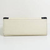 イヴ サンローラン ダイヤカット レザー 自立型 2way ミニ ハンドバッグ ショルダーバッグ ホワイト / ブラック レディース - NEWSED