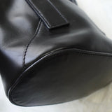 メゾンマルジェラ エムエムシックス レザー 2way ジャパニーズバッグ ハンドバッグ ショルダーバッグ ブラック - NEWSED