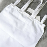 エムエムシックス メゾンマルジェラ ロゴ キャンバス 2way トートバッグ ハンドバッグ ホワイト タグ付き未使用品 - NEWSED