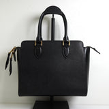 プラダ サフィアーノ レザー 2way ハンドバッグ ショルダーバッグ ブラック - NEWSED