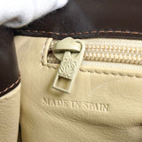 ロエベ ケリー型 自立型 2way レザー ハンドバッグ ショルダーバッグ ブラウン - NEWSED