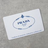 プラダ ポコノ テスート ナイロン サフィアーノ レザー 2way 巾着バッグ ショルダーバッグ トライアングルロゴ ブラック / ゴールド ギャランティーカード付き - NEWSED