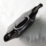 ヴィヴィアン ウエストウッド オーブ レザー 2way ハンドバッグ ショルダーバッグ ブラック - NEWSED