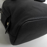 プラダ サフィアーノ レザー 2way トートバッグ ショルダーバッグ ブラック - NEWSED