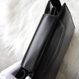 セリーヌ ガンチーニ金具 レザー 2way ショルダーバッグ ハンドバッグ ブラック - NEWSED