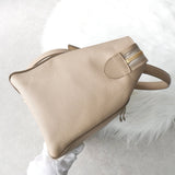 セリーヌ ベルトバッグ ミニ グレインドカーフスキン レザー 2way ハンドバッグ ショルダーバッグ ベージュ - NEWSED