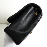 シャネル ココマーク マドモアゼル ターンロック ラムスキン 2way チェーン ショルダーバッグ ブラック 4番台7桁 - NEWSED