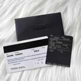 プラダ カナパ キャンバス 2way ハンドバッグ ショルダーバッグ パープル - NEWSED