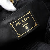 プラダ レザー 2way ハンドバッグ ショルダーバッグ ブラック - NEWSED