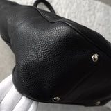 プラダ ヴィッテロダイノレザー 2way ハンドバッグ ショルダーバッグ 編み込みハンドル ブラック - NEWSED