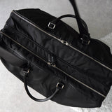 プラダ ポコノ テスート ナイロン/ レザー 2way ボストンバッグ ブラック - NEWSED