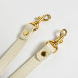 イヴ サンローラン ダイヤカット レザー 自立型 2way ミニ ハンドバッグ ショルダーバッグ ホワイト / ブラック レディース - NEWSED