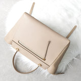 セリーヌ ベルトバッグ ミニ グレインドカーフスキン レザー 2way ハンドバッグ ショルダーバッグ ベージュ - NEWSED