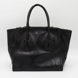 プラダ レザー 2way ハンドバッグ ショルダーバッグ 三角プレート ブラック - NEWSED