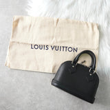 ルイ ヴィトン エピ ナノ・アルマ 2way ミニショルダーバッグ ハンドバッグ ノワール - NEWSED