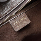 セリーヌ ラゲージ ナノショッパー レザー 2WAY ハンドバッグショルダーバッグ ブラウン - NEWSED