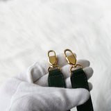 セリーヌ サークルロゴ レザー 2way ハンドバッグ ショルダーバッグ グリーン - NEWSED