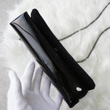 シャネル ノベルティ ココマーク パテントレザー 2way チェーン ショルダーバッグ ブラック - NEWSED