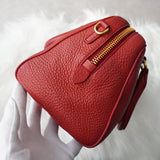 プラダ ヴィッテロダイノ レザー 2way ハンドバッグ ショルダーバッグ 三角プレート ピンク - NEWSED