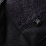 ロエベ ハンモック スモール レザー 2way ハンドバッグ ショルダーバッグ ネイビー - NEWSED