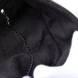 シャネル ノベルティ ココマーク パテントレザー 2way チェーン ショルダーバッグ ブラック - NEWSED