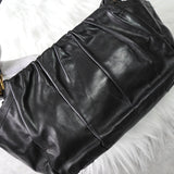 プラダ レザー リボン 2way ハンドバッグ ショルダーバッグ ブラック ギャランティーカード付き - NEWSED