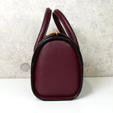 カルティエ マスト レザー 2way ミニボストンバッグ ショルダーバッグ ボルドー - NEWSED