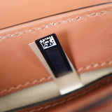 クロエ アビーロック 型押しクロコ レザー 2way ハンドバッグ チェーン ショルダーバッグ ブラウン - NEWSED