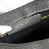 バレンシアガ メタリック エッジ シティ レザー 2way ハンドバッグ ショルダーバッグ グレー - NEWSED