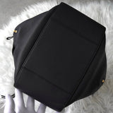 ロエベ ハンモック スモール レザー 2way ハンドバッグ ショルダーバッグ ネイビー - NEWSED