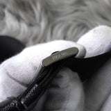 プラダ テスートナイロン / サフィアーノレザー 三角プレート 2way ハンドバッグ ショルダーバッグ ブラック - NEWSED