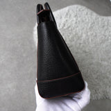 ヴィヴィアン・ウエストウッド オーブ レザー 2way ミニ ハンドバッグ / ショルダーバッグ ブラック - NEWSED