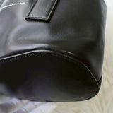 メゾンマルジェラ エムエムシックス レザー 2way ジャパニーズバッグ ハンドバッグ ショルダーバッグ ブラック - NEWSED