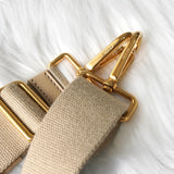 プラダ カナパ キャンバス 2way ハンドバッグ ショルダーバッグ ベージュ ギャランティーカード付き - NEWSED